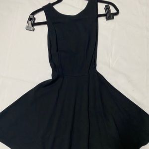 Black side boob Dress